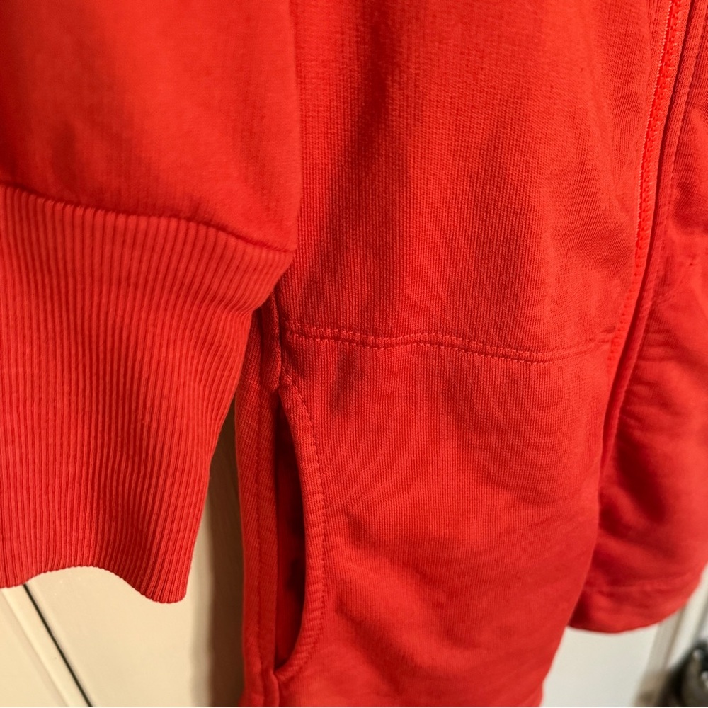 Prairie Underground Red-orange Zip-Up 3/4 sleeve - Picture 8 of 10